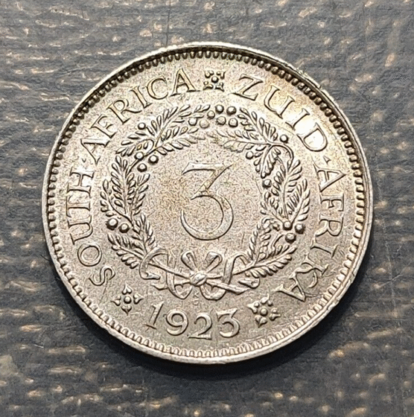 SUDAFRICA SOUTH AFRICA GEORGE V 3 PENCE 1923 EBC+