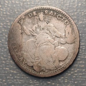 ESTADOS PAPALES PIO VI DOPPIO GIULIO 1788