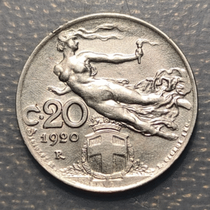 ITALIA 20 CENTESIMI 1920