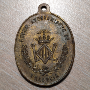 MEDALLA ESPAÑA VALENCIA AYUNTAMIENTO PREMIO A LA APLICACION