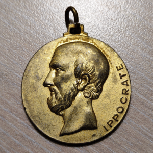 ITALIA MEDALLA MEDICINA HIPOCRATES 1969 41º CONGRESO ASOCIACION MEDICA ITALIANA