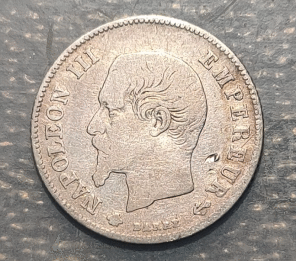 FRANCIA FRANCE NAPOLEON III 20 CENTIMES 1860 BB BC/BC+