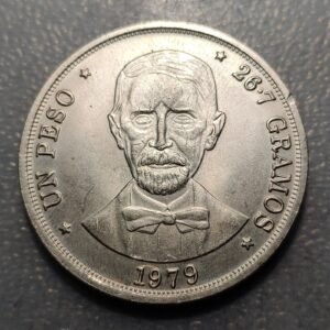 REPUBLICA DOMINICANA 1 PESO 1979 SC-