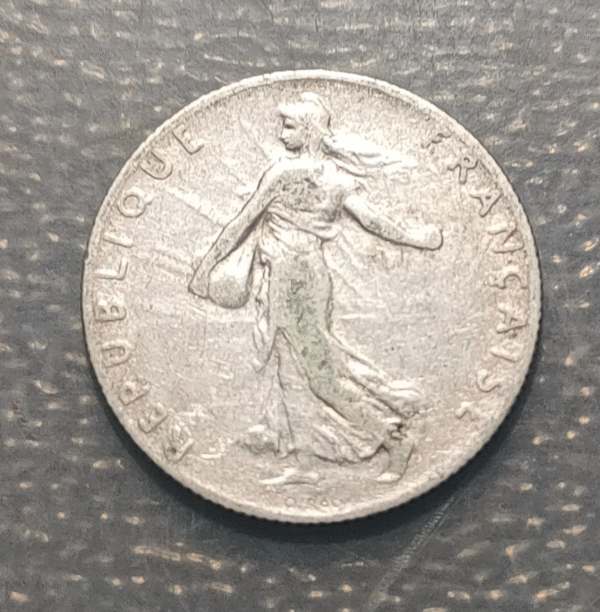 FRANCIA FRANCE 50 CENTIMES 1911 SCARCE ESCASA - Imagen 2