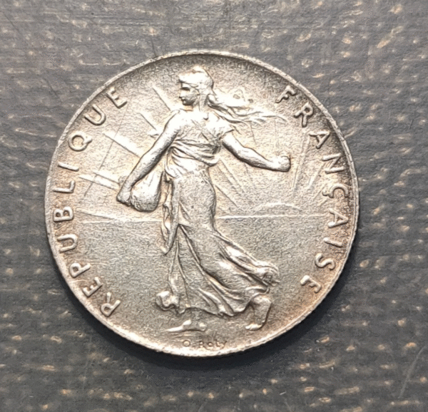 FRANCIA FRANCE 50 CENTIMES 1898 MBC+ - Imagen 2