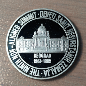 YUGOSLAVIA 100000 DINARA 1989 PROOF SC UNC