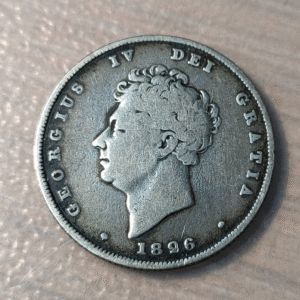 GREAT BRITAIN GRAN BRETAÑA GEORGE IV SHILLING 1826