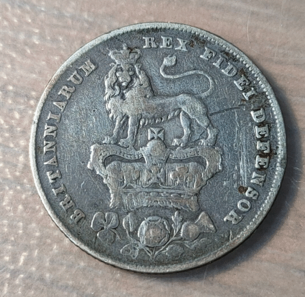 GREAT BRITAIN GRAN BRETAÑA GEORGE IV SHILLING 1829 - Imagen 2
