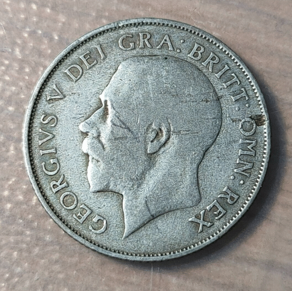 GREAT BRITAIN GRAN BRETAÑA GEORGE V SHILLING 1922 - Imagen 2
