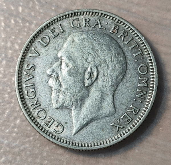 GREAT BRITAIN GRAN BRETAÑA GEORGE V SHILLING 1935 - Imagen 2