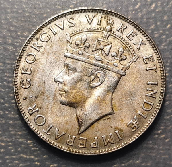 EAST AFRICA GEORGE VI 1 SHILLING 1941 EBC/EBC+ - Imagen 2