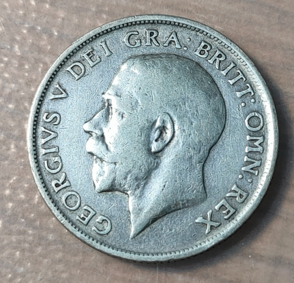 GREAT BRITAIN GRAN BRETAÑA GEORGE V SHILLING 1915 - Imagen 2