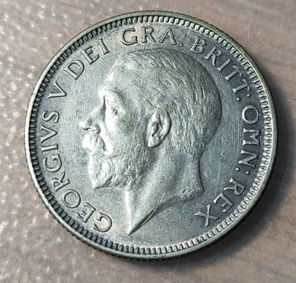GREAT BRITAIN GRAN BRETAÑA GEORGE V SHILLING 1926 - Imagen 2