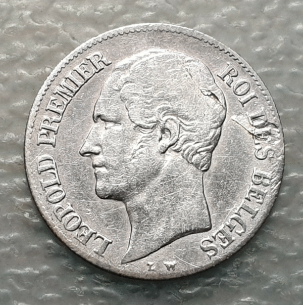 BELGICA BELGIUM LEOPOLD I LEOPOLDO I 20 CENTIMES 1853 MBC-