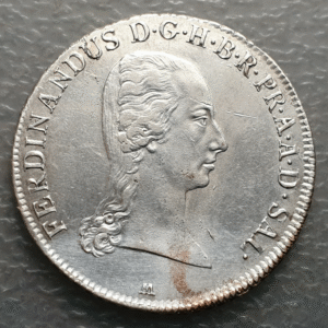 AUSTRIA SALZBURG FERDINAND 20 KREUZER 1804 M EBC/EBC+