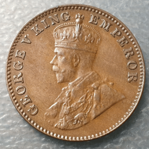 INDIA BRITISH INDIA BRITANICA GEORGE V 1/4 ANNA 1936 EBC