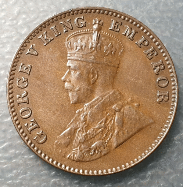 INDIA BRITISH INDIA BRITANICA GEORGE V 1/4 ANNA 1936 EBC