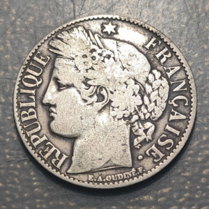 FRANCE FRANCIA 1 FRANC 1 FRANCO 1894 A BC+