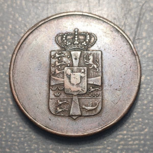 DINAMARCA DENMARK 16 SKILLING 1814 MBC