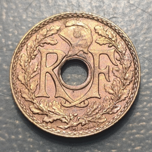 FRENCH INDOCHINA INDOCHINA FRANCESE 1/2 CENT 1935 EBC+ BRILLO ORIGINAL BRIGHT