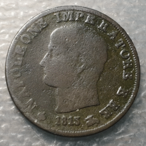 ITALIA REINO DE NAPOLEON 3 CENTESIMI 1813 M BC
