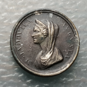 AUSTRIA ITALY MARIA LUIGIA LUISA NAPOLEON' S WIFE DUCHESS OF PARMA MEDAL 12 mm