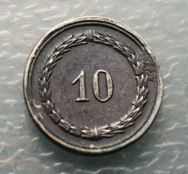 AUSTRIA ITALY MARIA LUIGIA LUISA NAPOLEON' S WIFE DUCHESS OF PARMA MEDAL 12 mm - Imagen 2