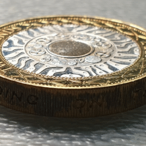 GRAN BRETAÑA GREAT BRITAIN UK 2 POUNDS 2 LIBRAS 1997 SILVER PIEDFORT ESCASA