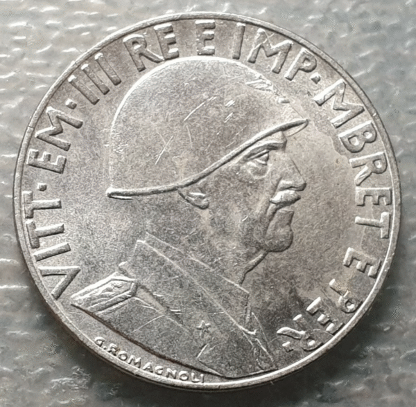 ALBANIA OCUPACION ITALIANA VITTEORIO EMANUELE III 0,20 LEK 1939 XVIII EBC - Imagen 2