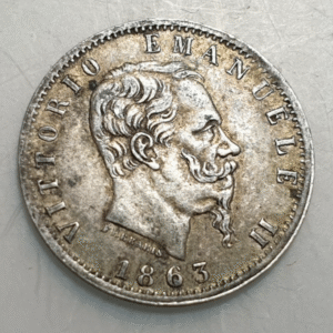 ITALIA REINO VITTORIO EMANUELE II 20 CENTESIMI 1863 T MBC-