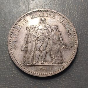FRANCIA FRANCE 5 FRANCOS 5 FRANCS 1849 A