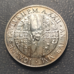 VATICANO JUAN PABLO II 1000 LIRE 1000 LIRAS 2000 ESCASA SCARCE SC-/SC