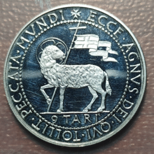 MALTA ORDEN ORDER OF MALTA ANGELO DE MOJANA 9 TARI 1969 PROOF EBC+/SC-