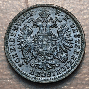 AUSTRIA 1 KREUZER 1885 EBC