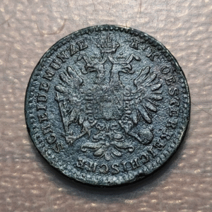 AUSTRIA RUMANIA ROMANIA 1 KREUZER 1862 E KARLSBURG ALBA IULIA ESCASA SCARCE