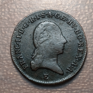 AUSTRIA HUNGARY HUNGRIA 1 KREUZER 1800 E KARLSBURG