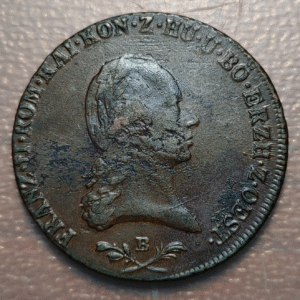 AUSTRIA HUNGARY HUNGRIA 6 KREUZER 1800 B KREMNITZ