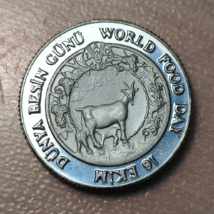 FAO TURQUIA TURKEY 1500 LIRA 1983 KM 958 SC UNC