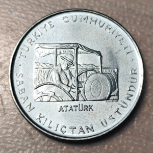 FAO TURQUIA TURKEY 2 1/2 LIRA 1970 KM 896 SC-/SC