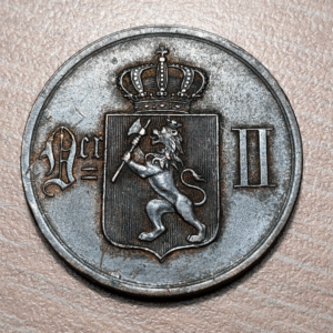 NORUEGA NORWAY 5 ORE 1896 EBC-