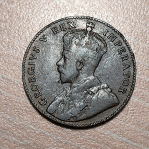 CHIPRE CYPRUS GEORGE V 1/4 PIASTRA 1926 MBC