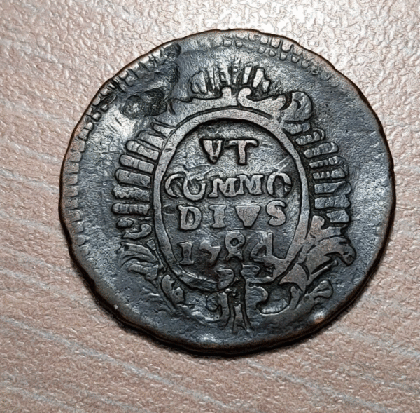 ITALIA SICILIA PALERMO FERDINANDO III INFANTE DE ESPAÑA 1 GRANO 1784 MBC - Imagen 2