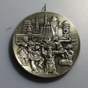 SINGAPORE SINGAPUR MEDALLA 51 mm