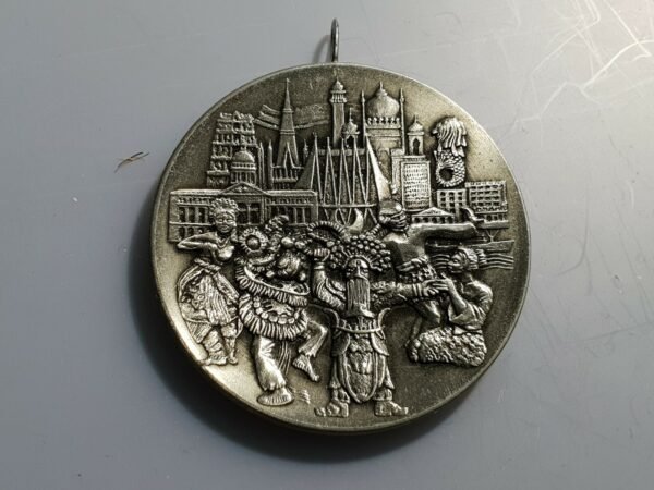 SINGAPORE SINGAPUR MEDALLA 51 mm