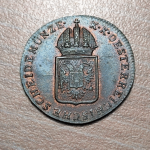 AUSTRIA 1/4 KREUZER 1816 S SC UNC BRILLO ORIGINAL