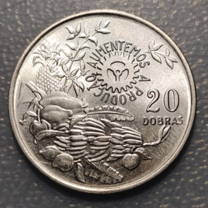 SANTO TOME & PRINCIPE 20 DOBRAS 1977 KM 30