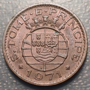SANTO TOME & PRINCIPE 1 ESCUDO 1971 EBC