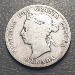 CANADA VICTORIA 25 CENTS 1901