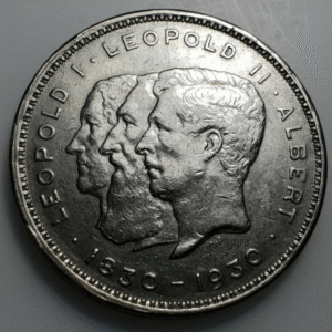 BELGIUM BELGICA 10 FRANCS 10 FRANCOS 1930 KM 99 100 AÑOS REINO 3 REYES MBC/MBC+