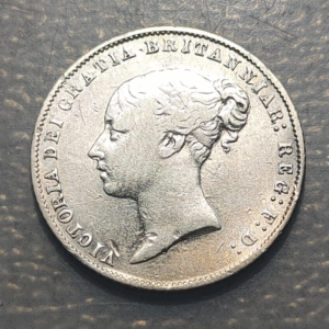 GREAT BRITAIN GRAN BRETAÑA VICTORIA 6 PENCE 1858 MBC